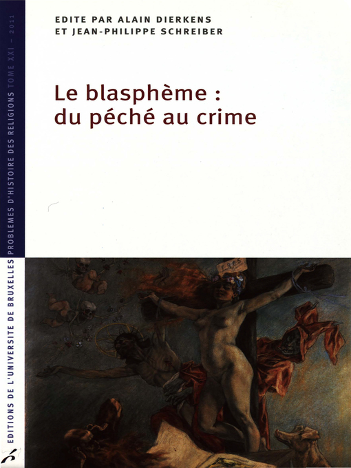 Cover image for Le Blasphème